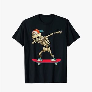 Skater Skeleton T-Shirt